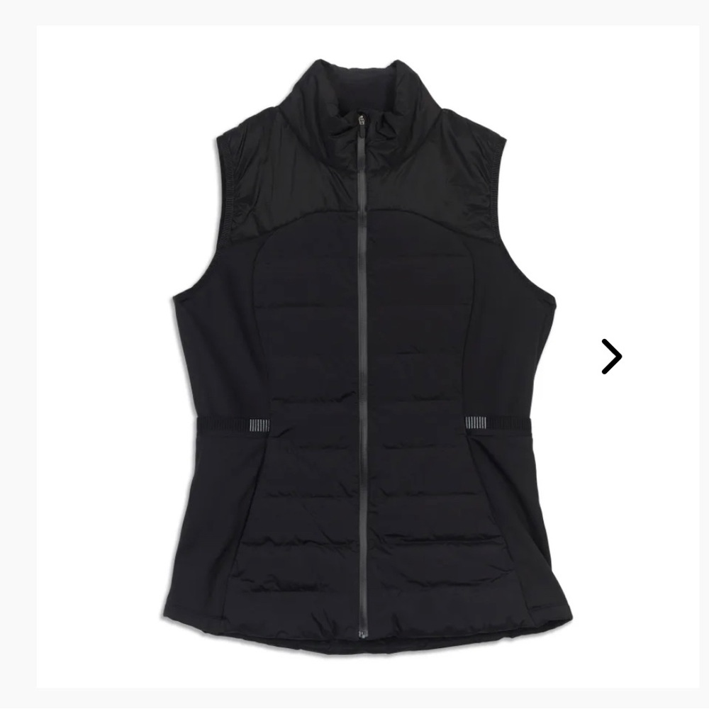 Lululemon Down for it All Vest - Size 4